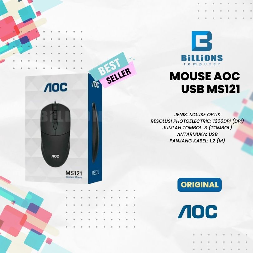 MOUSE AOC USB MS121