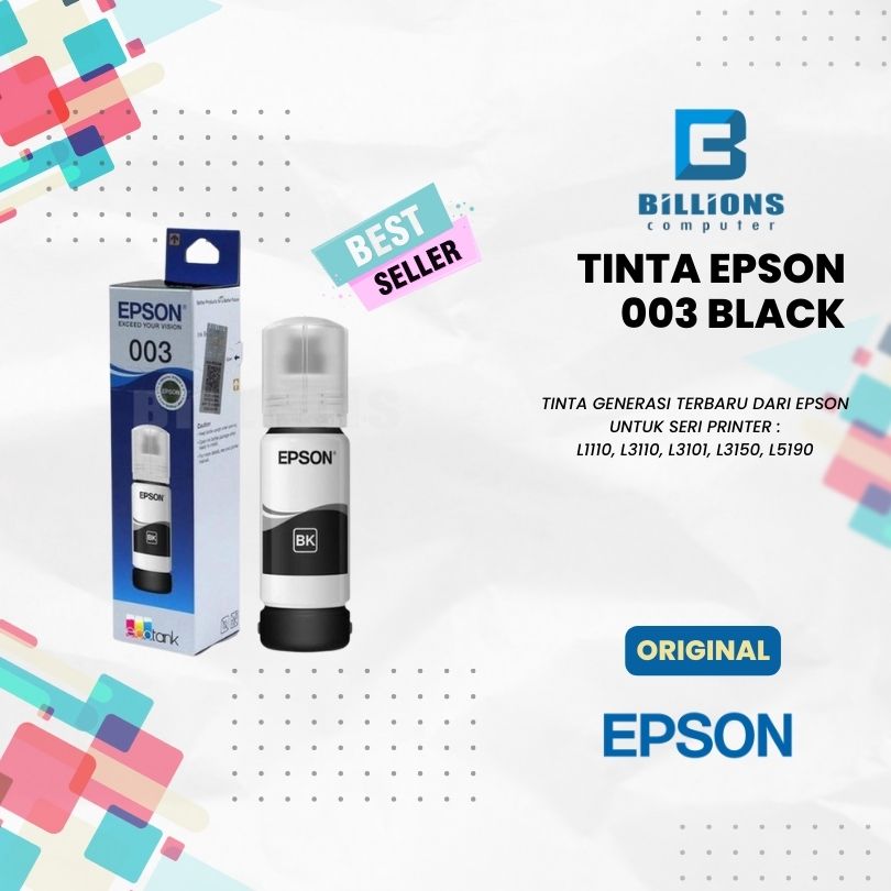 TINTA EPSON 003 BLACK