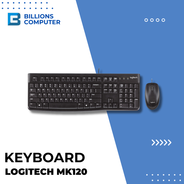 Keyboard Mouse Logitech mk120
