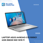 Laptop ASUS416JAO-Ci3-1005G1 4GB 256 GB SSD WIN 11
