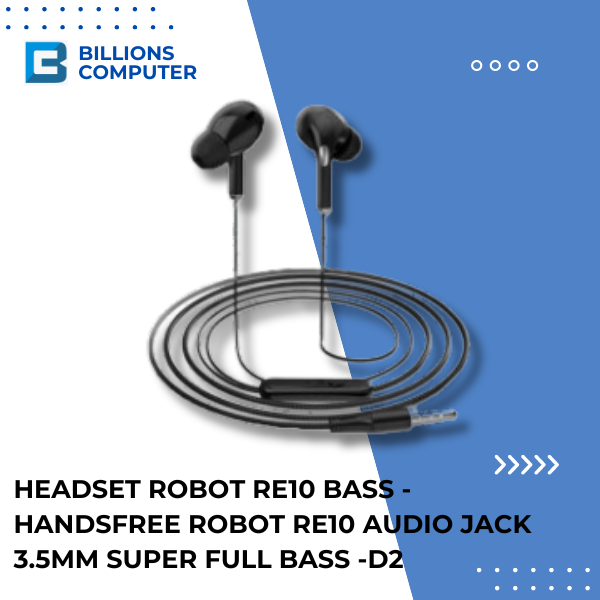 Earphone Robot RE10 Black