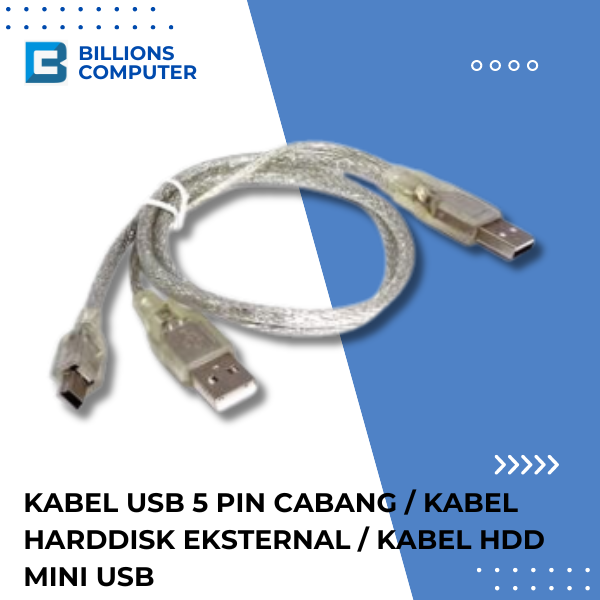 Kabel USB 5 Pin Cabang