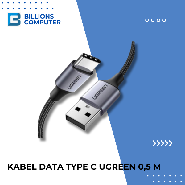 Kabel Data Type C Ugreen 0,5 M