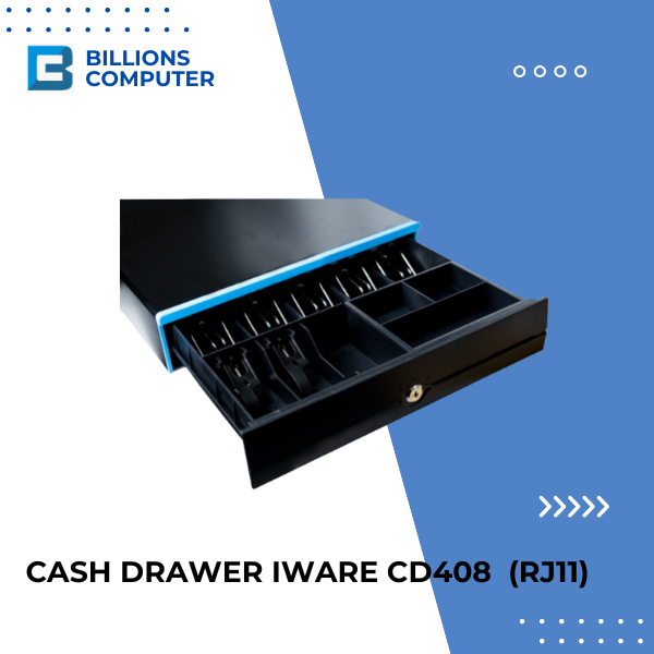 CASH DRAWER  IWARE CD408  (RJ11)