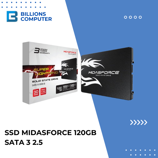 SSD Midas Force 120 GB Sata