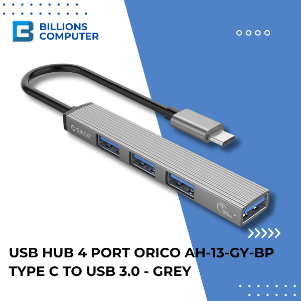 USB Hub 4 Port Orico AH-13 Type C To USB 3.0