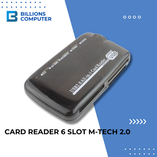 Card Reader 6 Slot M-Tech 2.0