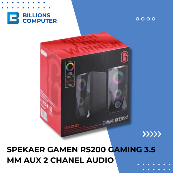 Spekaer Gamen RS200 Gaming 3.5 mm AUX 2 Chanel Audio