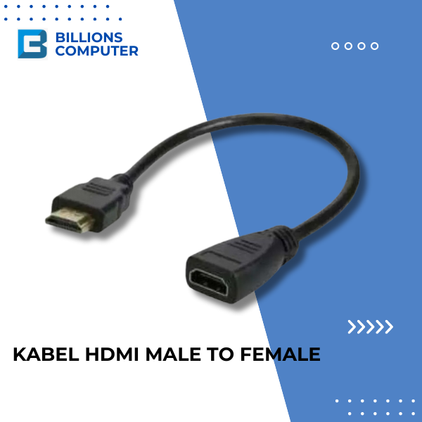Converter HDMI Male To Female Kabel